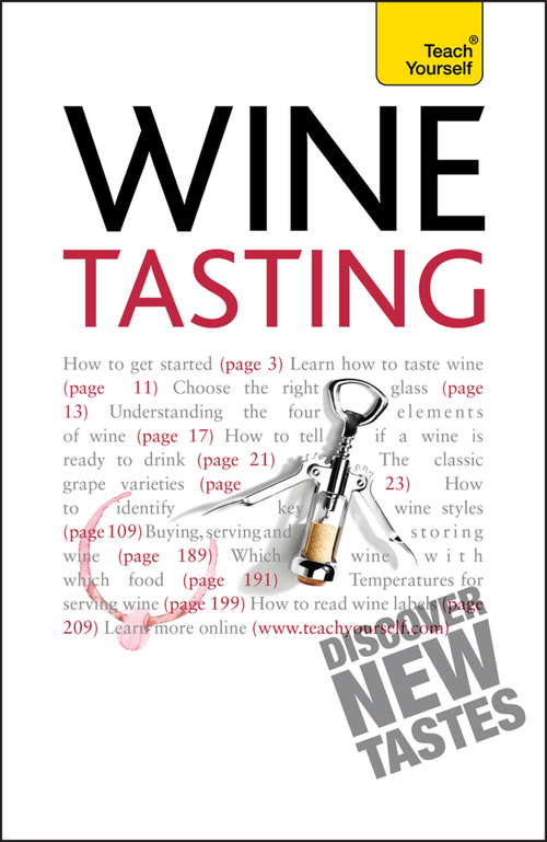Book cover of Wine Tasting (Teach Yourself)