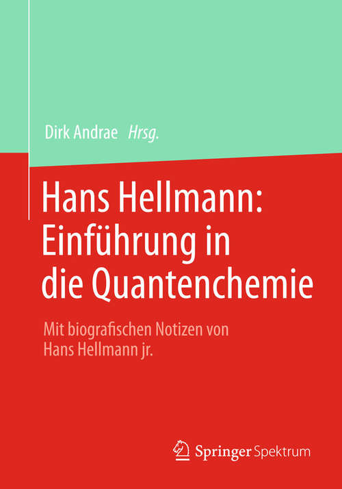 Book cover of Hans Hellmann: Mit biografischen Notizen von Hans Hellmann jr. (2015)
