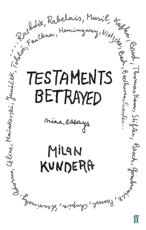 Book cover of Testaments Betrayed: An Essay In Nine Parts (Main)