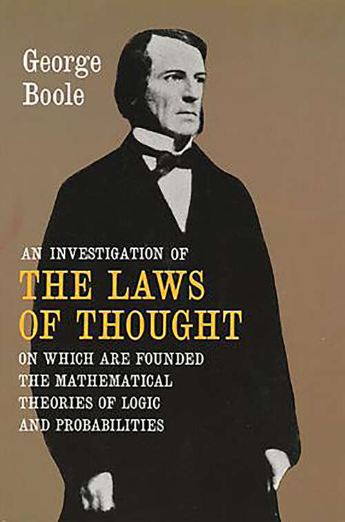 Book cover of An Investigation of the Laws of Thought