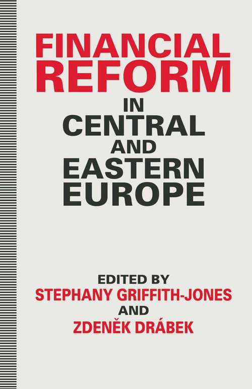 Book cover of Financial Reform in Central and Eastern Europe (1st ed. 1995)
