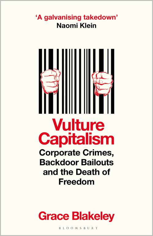 Book cover of Vulture Capitalism: LONGLISTED FOR THE WOMEN'S PRIZE FOR NON-FICTION