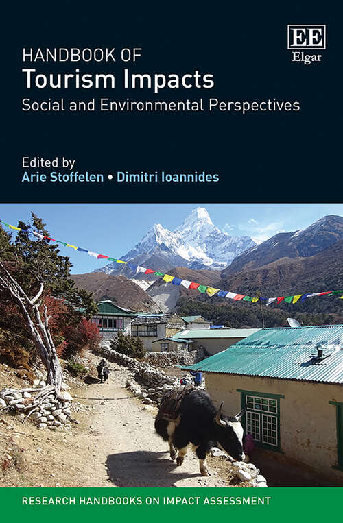 Book cover of Handbook of Tourism Impacts: Social and Environmental Perspectives (Research Handbooks on Impact Assessment series)