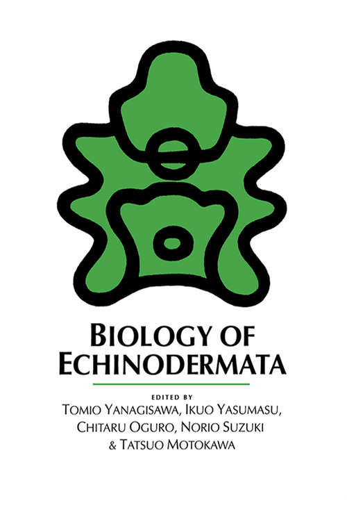 Book cover of Biology of Echinodermata