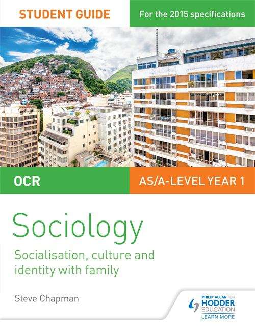 Book cover of OCR Sociology Student Guide 1: Socialisation, Culture and Identity with Family (PDF)
