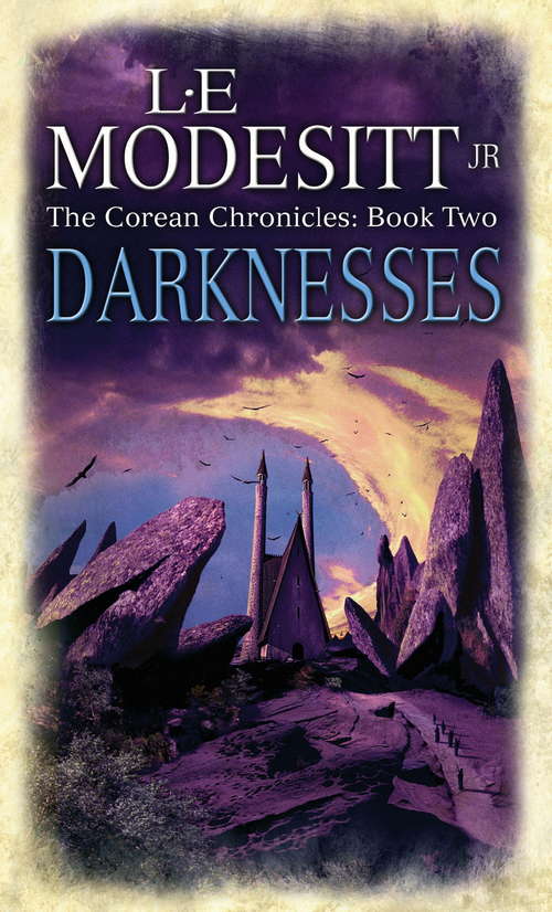 Book cover of Darknesses: The Corean Chronicles Book 2 (Corean Chronicles: No. 2)