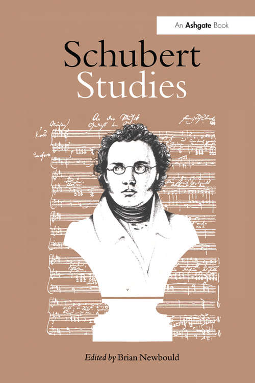 Book cover of Schubert Studies