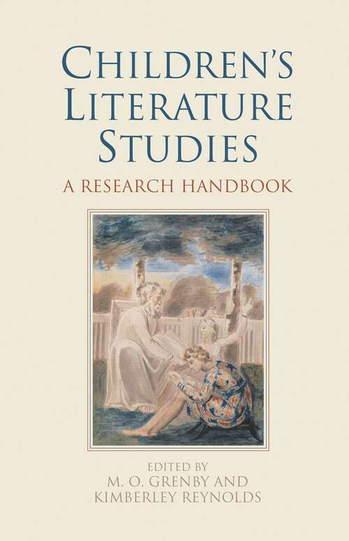 Book cover of Children's Literature Studies: A Research Handbook