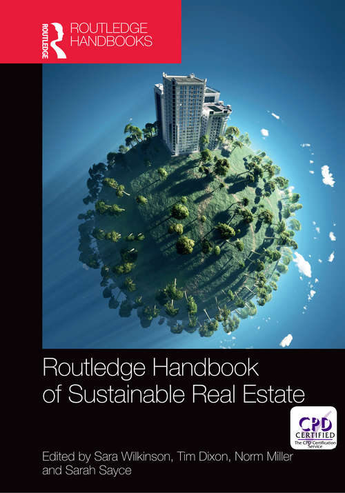 Book cover of Routledge Handbook of Sustainable Real Estate