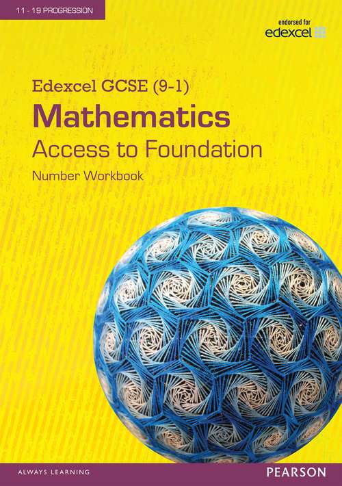Book cover of Edexcel GCSE: Number Workbook (PDF) (Edexcel GCSE Maths 2015)