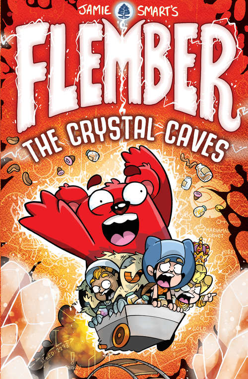 Book cover of The Crystal Caves (Flember)