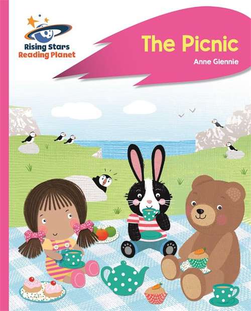Book cover of Reading Planet - The Picnic - Pink C: Rocket Phonics (Rising Stars Reading Planet)