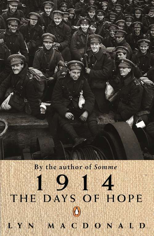Book cover of 1914: The Days Of Hope