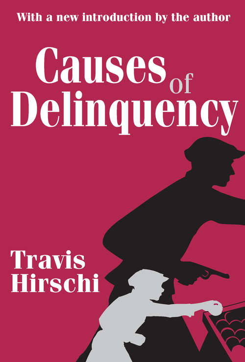Book cover of Causes of Delinquency