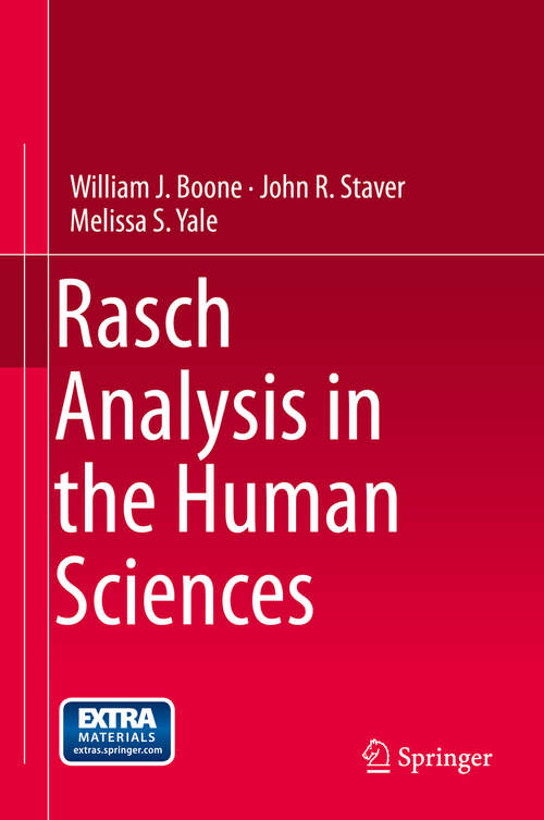 Book cover of Rasch Analysis in the Human Sciences (2014)