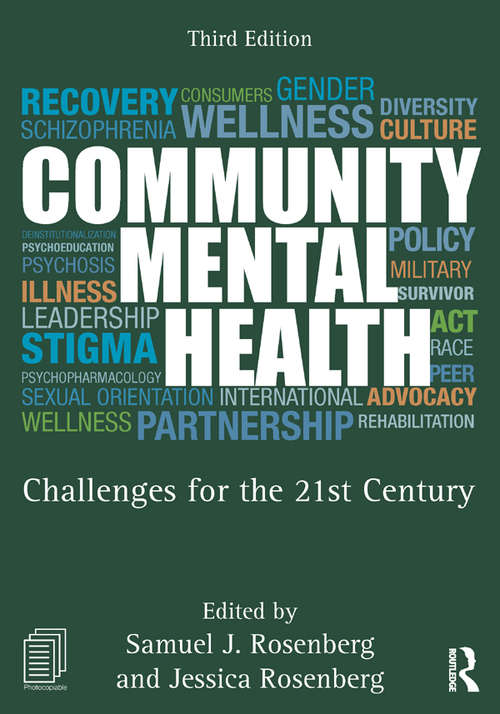 Book cover of Community Mental Health: Challenges for the 21st Century (3)