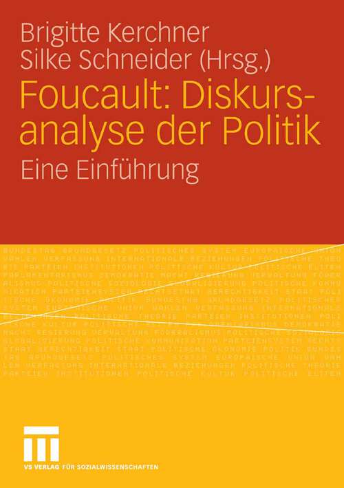 Book cover of Foucault: Eine Einführung (2006)