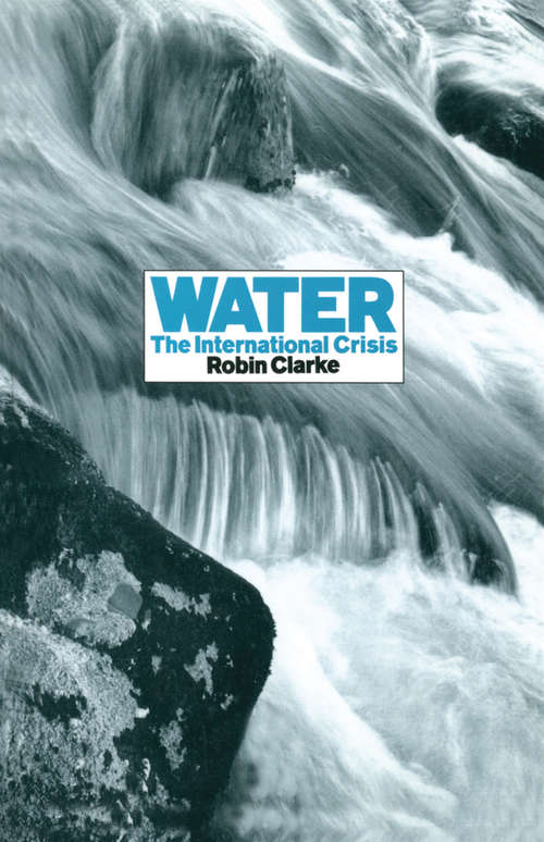 Book cover of Water: The International Crisis