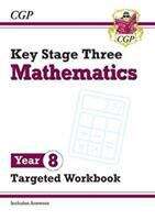 Book cover of KS3 Maths Year 8 Targeted Workbook (with answers)