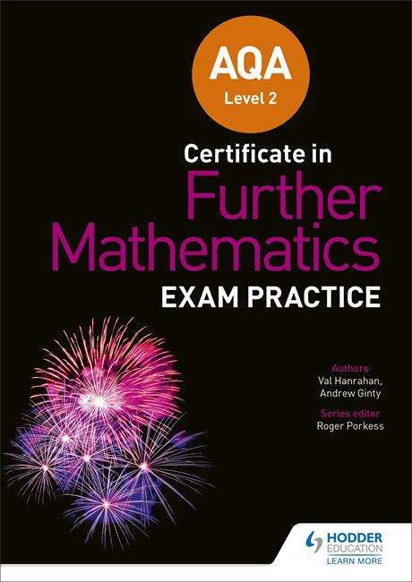 Book cover of AQA Level 2 Certificate in Further Mathematics: Exam Practice