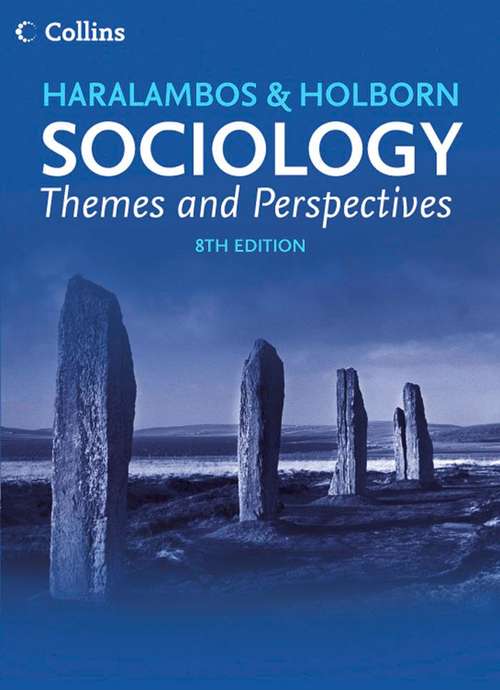 Book cover of Sociology: Themes and Perspectives (PDF)