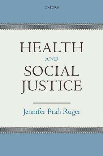 Book cover of Health And Social Justice