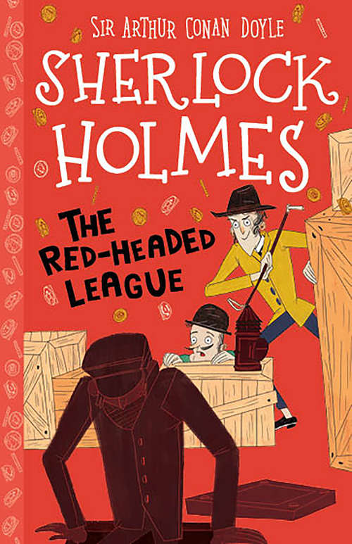 Book cover of The Red-Headed League (The Sherlock Holmes Children's Collection (Easy Classics) #5)