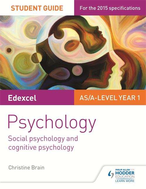 Book cover of Edexcel Psychology Student Guide 1: Social Psychology and Cognitive Psychology (PDF)