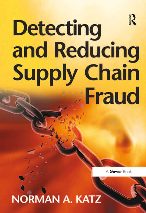 Book cover of Detecting and Reducing Supply Chain Fraud