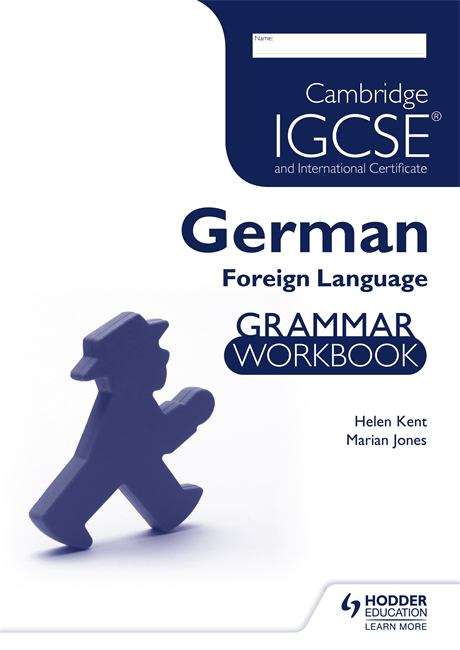 Book cover of Cambridge IGCSE® and International Certificate German Foreign Language Grammar Workbook (PDF)