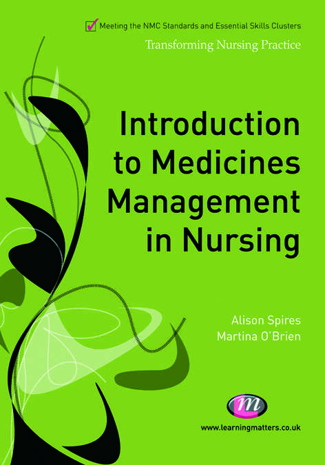 Book cover of Introduction to Medicines Management in Nursing (1st edition) (PDF)