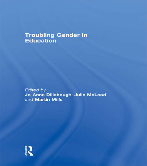 Book cover of Troubling Gender in Education