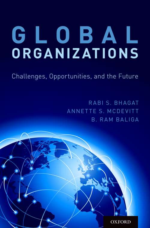 Book cover of Global Organizations: Challenges, Opportunities, and the Future