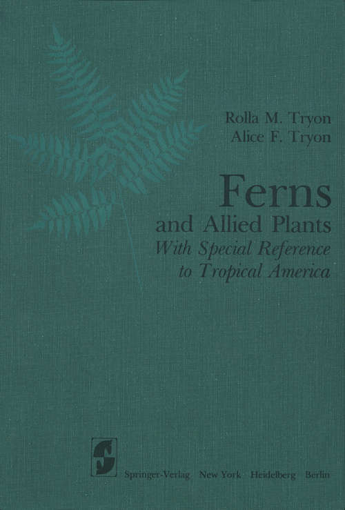 Book cover of Ferns and Allied Plants: With Special Reference to Tropical America (1982)
