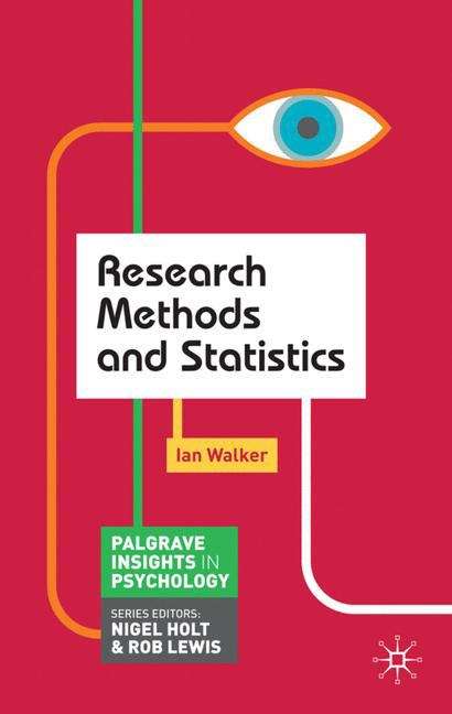 Book cover of Research Methods And Statistics (PDF)