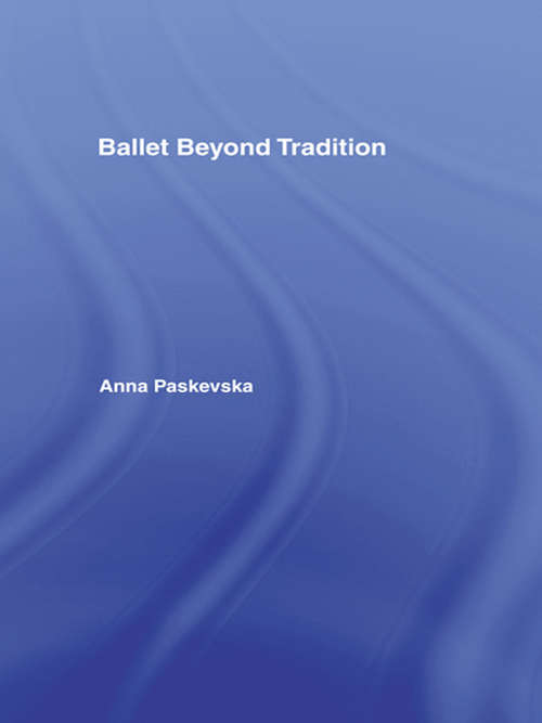 Book cover of Ballet Beyond Tradition