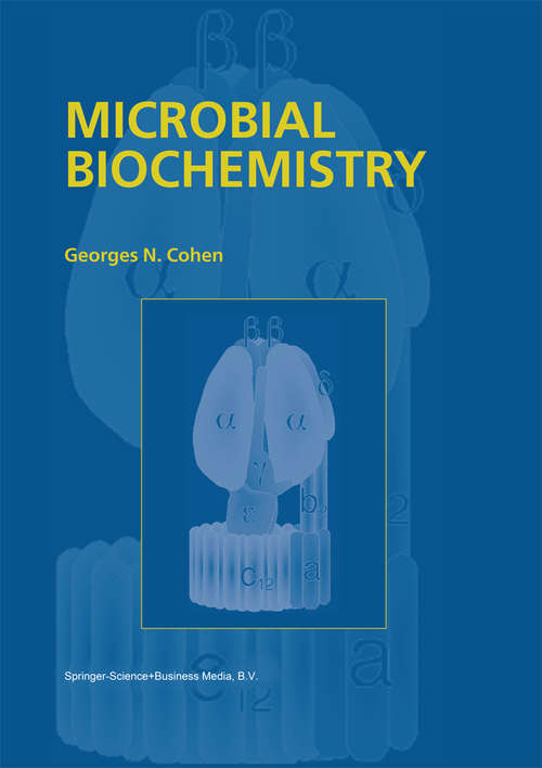 Book cover of Microbial Biochemistry (2004)