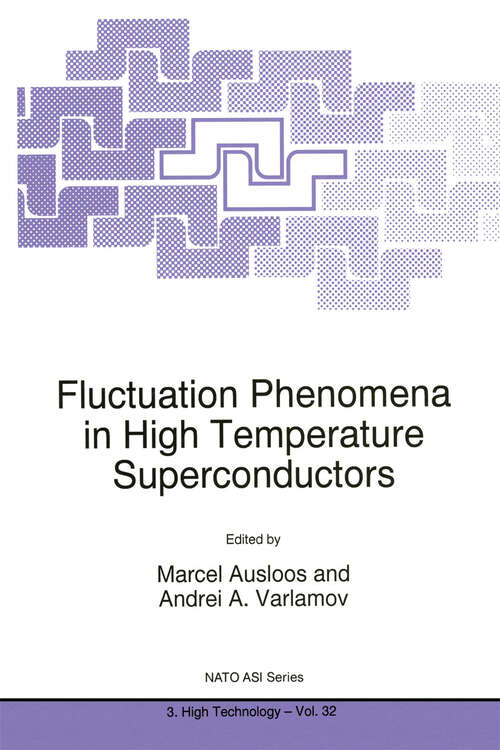 Book cover of Fluctuation Phenomena in High Temperature Superconductors (1997) (NATO Science Partnership Subseries: 3 #32)