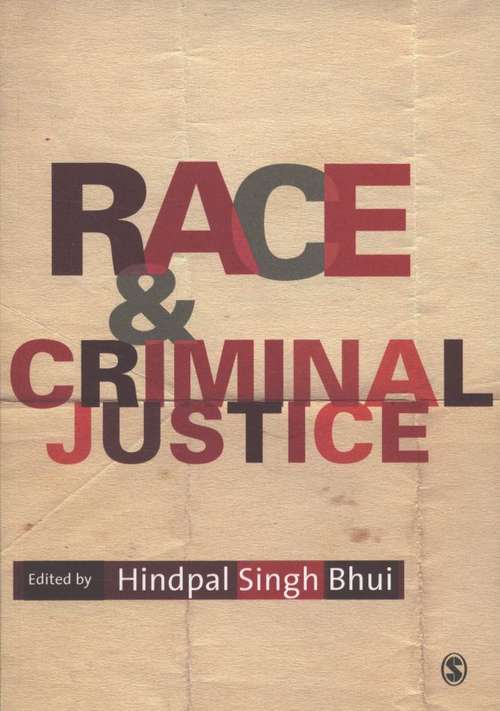 Book cover of Race And Criminal Justice (PDF)