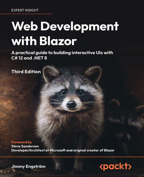 Book cover of Web Development with Blazor
