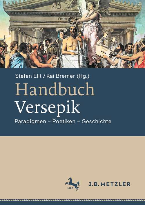 Book cover of Handbuch Versepik: Paradigmen – Poetiken – Geschichte (1. Aufl. 2023)