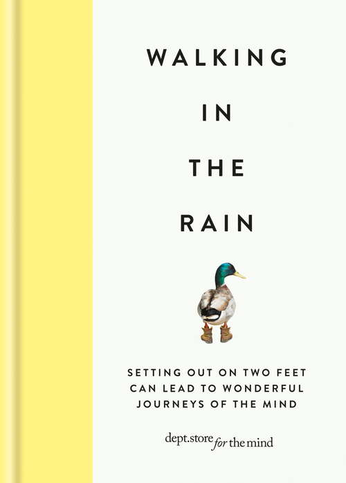 Book cover of Walking in the Rain: Discover mindfulness on the go