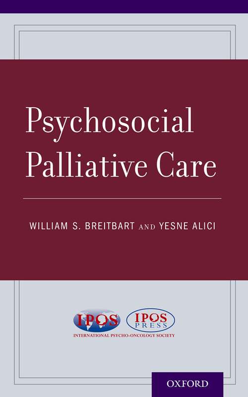 Book cover of Psychosocial Palliative Care