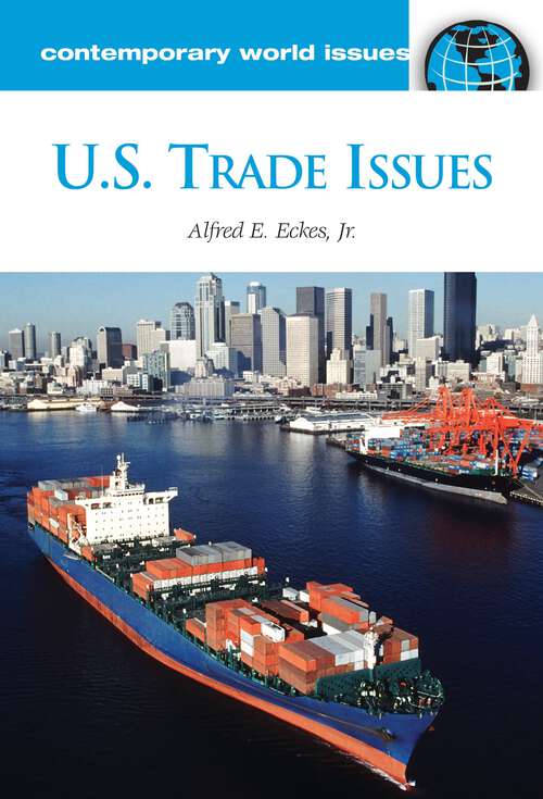 Book cover of U.S. Trade Issues: A Reference Handbook (Contemporary World Issues)