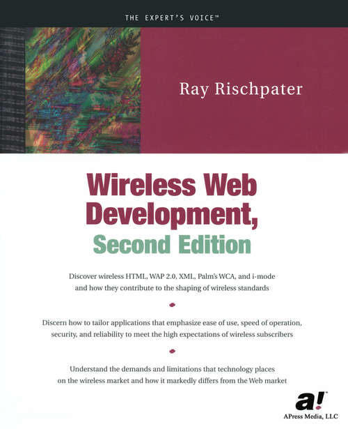 Book cover of Wireless Web Development (2nd ed.)