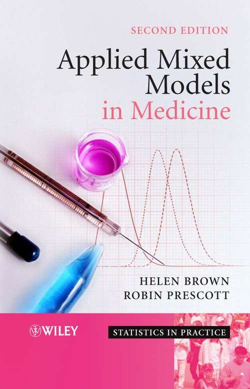 Book cover of Applied Mixed Models in Medicine (2) (Statistics in Practice)