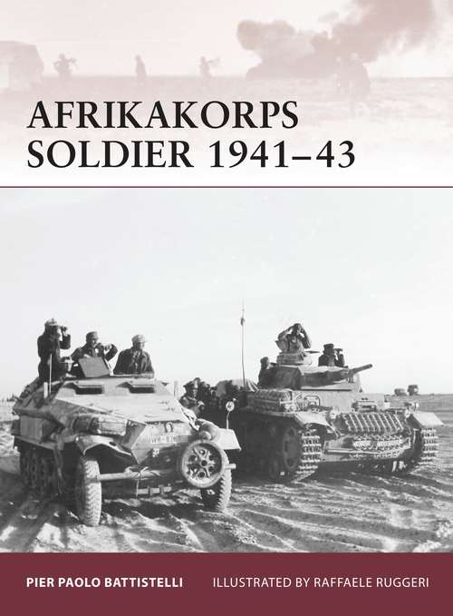 Book cover of Afrikakorps Soldier 1941–43 (Warrior)