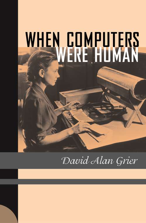 Book cover of When Computers Were Human