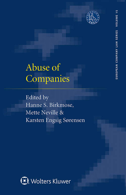 Book cover of Abuse of Companies