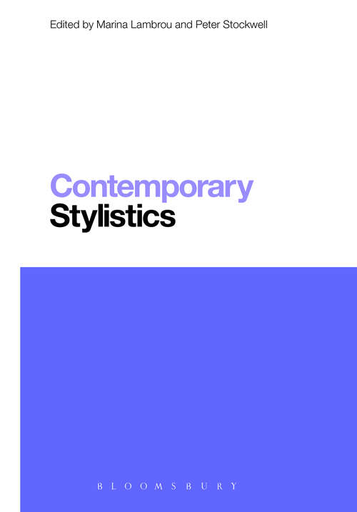 Book cover of Contemporary Stylistics (Contemporary Studies in Linguistics)